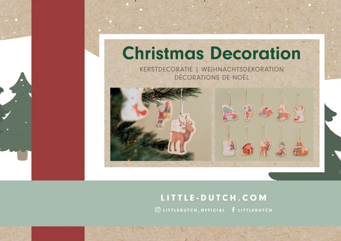 CHRISTMAS Weihnachtsschmuck aus Holz