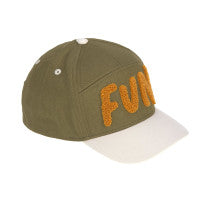 Basecap Kinder - Fun, Sand Oliv