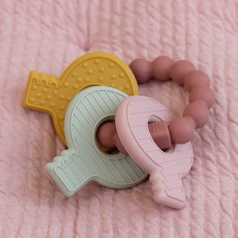 Little Dutch Beißspielzeug Schlüsselbund rosa