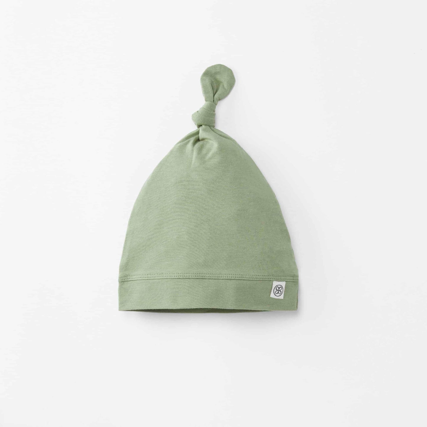 BEANIE KNOTEN OLIVGRÜN