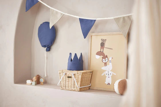 Ballon 25x50cm - Jeans Blue