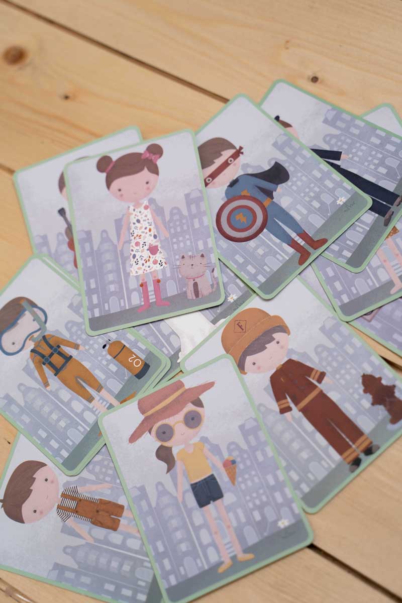Little Dutch Magnet Puzzle Jim & Rosa LD4756