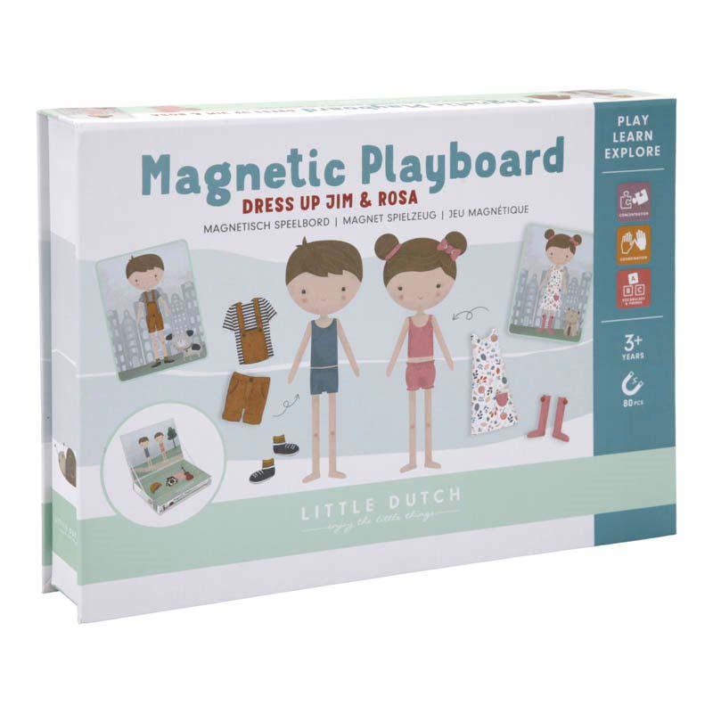 Little Dutch Magnet Puzzle Jim & Rosa LD4756