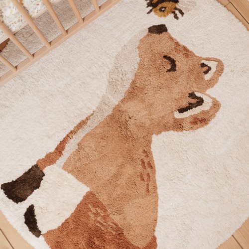 Little Dutch antirutsch Teppich Fuchs 110 x 110 cm Vorbestellung: Mitte Juni bei Dir !