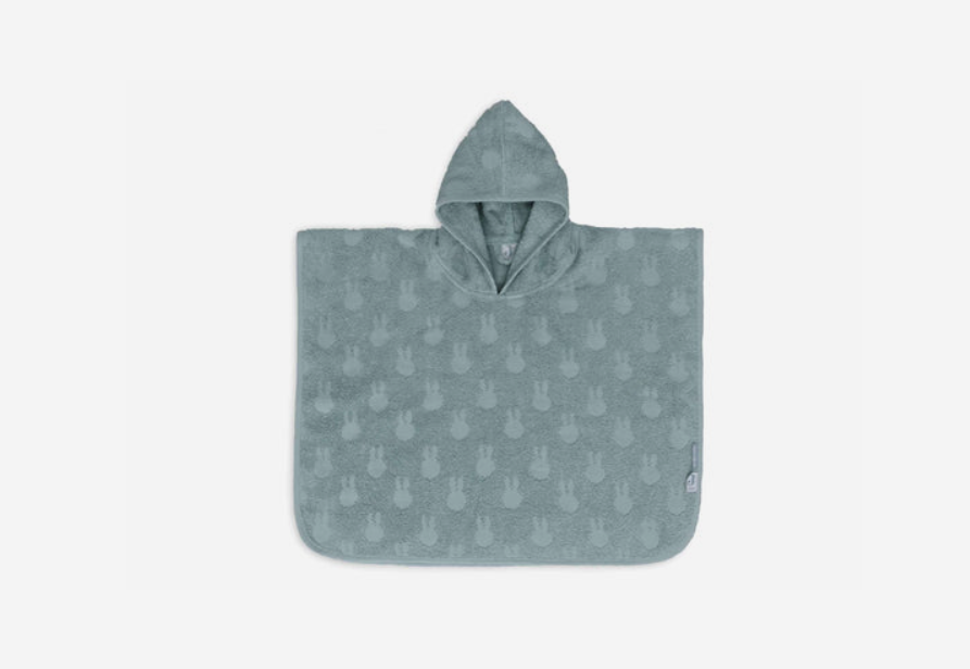 Badeponcho Frottee Miffy Jacquard - Sea Green