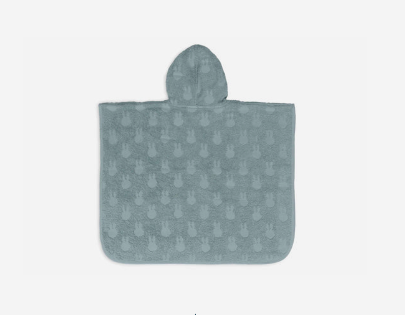 Badeponcho Frottee Miffy Jacquard - Sea Green