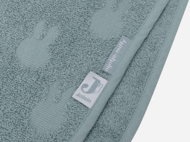 Badeponcho Frottee Miffy Jacquard - Sea Green