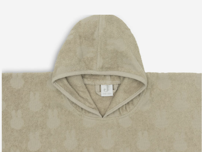 Badeponcho Frottee Miffy Jacquard Olive Green