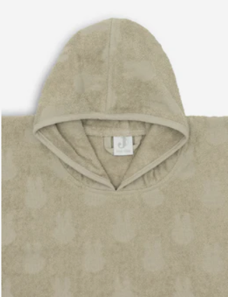 Badeponcho Frottee Miffy Jacquard Olive Green