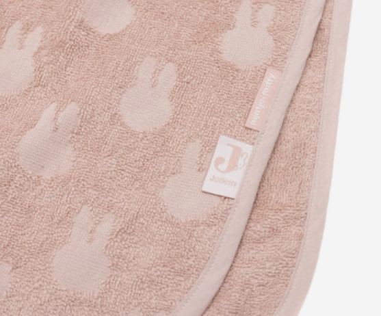 Badeponcho Frottee Miffy Jacquard Wild Rose