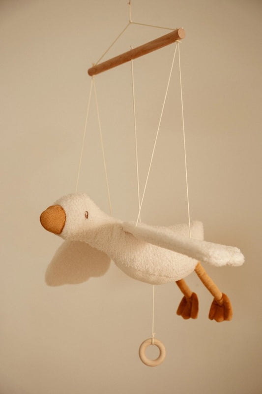 Schwebende Gans Little Goose Dekoration GRS Mobile Little Dutch