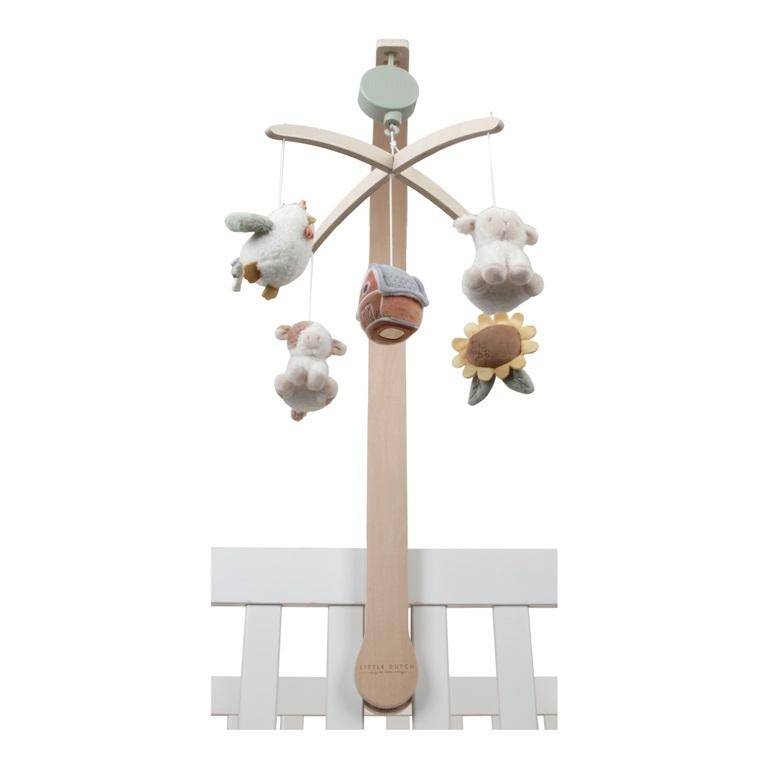 Little Dutch Musik-Mobile Little Farm Holz