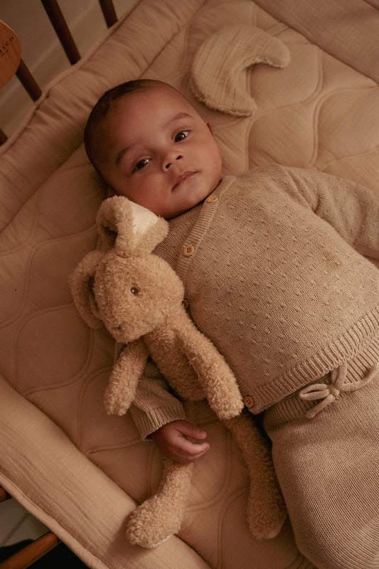 Little Dutch Kuscheltier Baby Bunny Hase 32 cm Beige Newborn Naturals