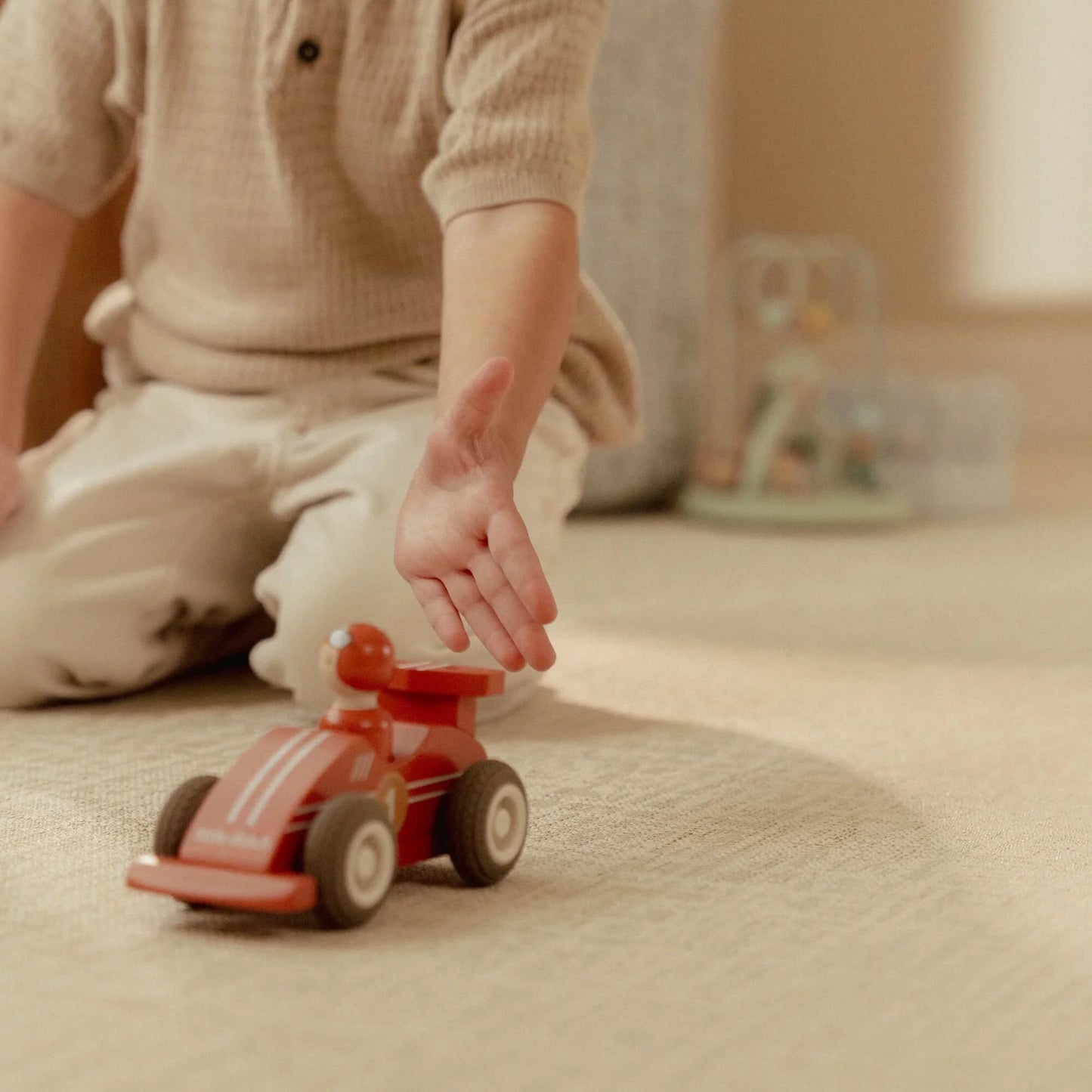 Little Dutch Rennwagen Set Rückziehauto FSC