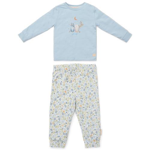 Little Dutch Zweiteiliger Schlafanzug Blau Forest Friends Waldabenteuer