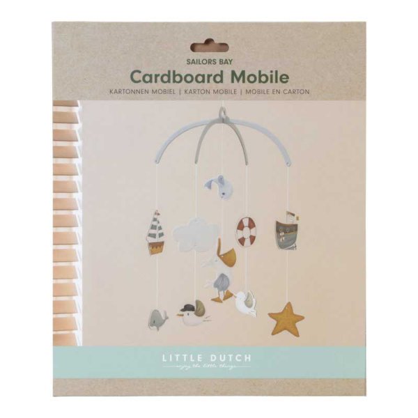 Little Dutch blaues Deko-Mobile Sailors Bay