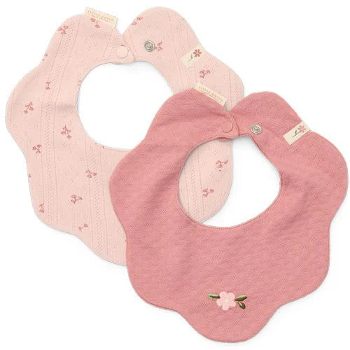 Little Dutch Lätzchen Set von 2 Rosa Fairy Garden