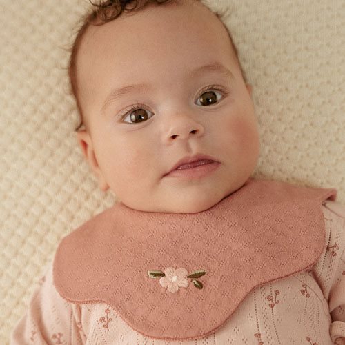 Little Dutch Lätzchen Set von 2 Rosa Fairy Garden