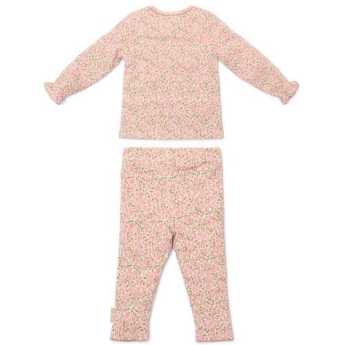 Little Dutch Zweiteiliger Pyjama Rosa Fairy Garden Feenblumen