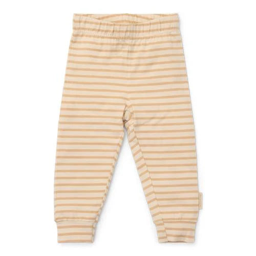 Little Dutch Zweiteiliger Schlafanzug Sand Gestreift