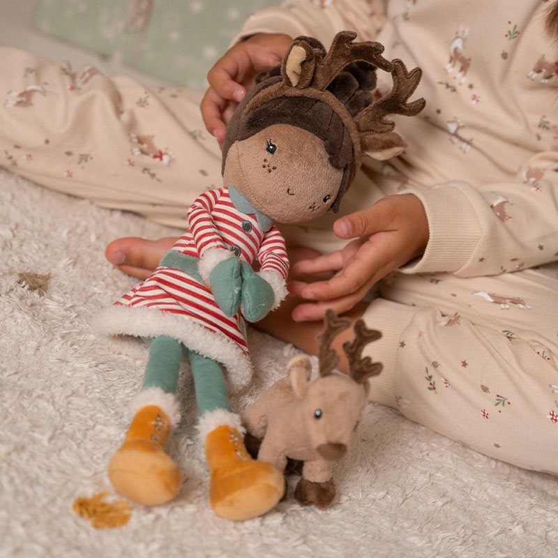 Little Dutch Kuschelpuppe Weihnachten Evi 35cm LD4566