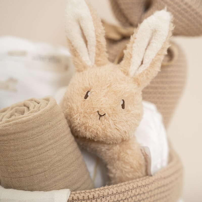 Musselintuch Swaddle 120 x 120 Beige Little Dutch TE51923024