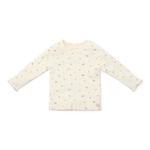 Little Dutch Zweiteiliger Pyjama Weiß Fairy Garden Fairy Blossom