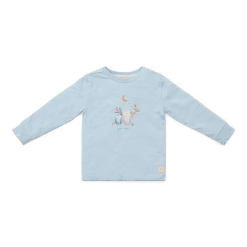 Little Dutch Zweiteiliger Schlafanzug Blau Forest Friends Waldabenteuer