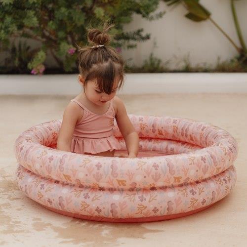 Little Dutch Pool Ocean Dreams rosa 80 cm - aufblasbares Schwimmbecken