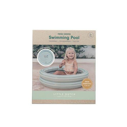 Little Dutch Pool Fresh Greens 80 cm - aufblasbares Schwimmbecken grün