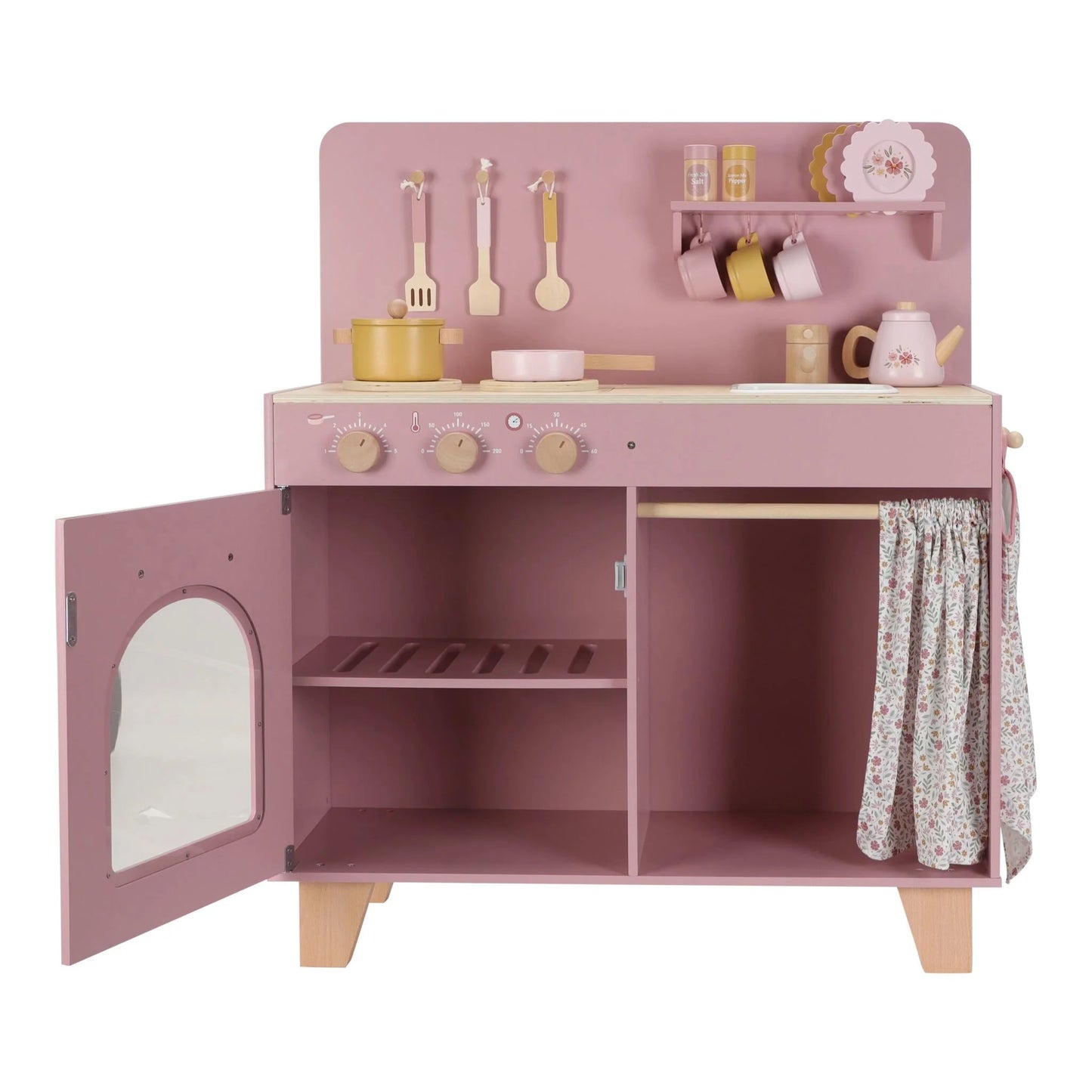 Little Dutch Holzspielküche rosa Essentials