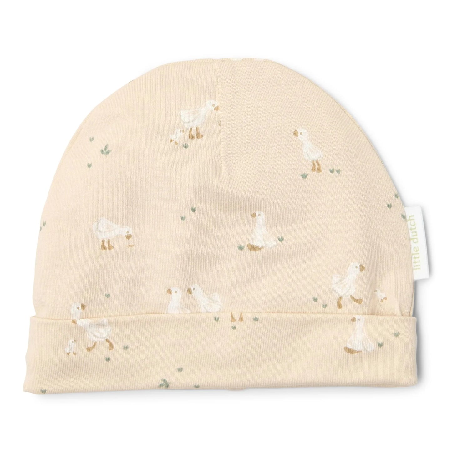 Little Dutch Mütze Beige Newborn Naturals Kleine Gans