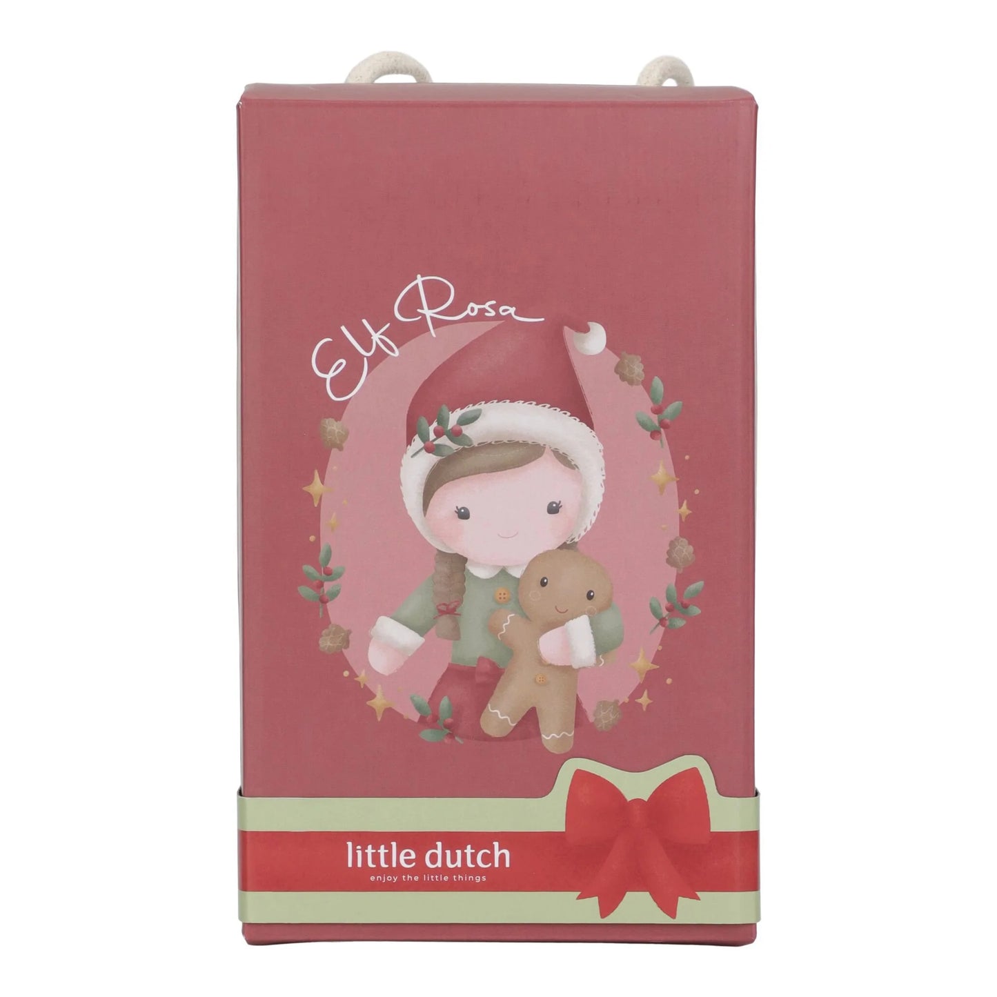 Little Dutch Weihnachtspuppe Rosa Rot Weihnachten