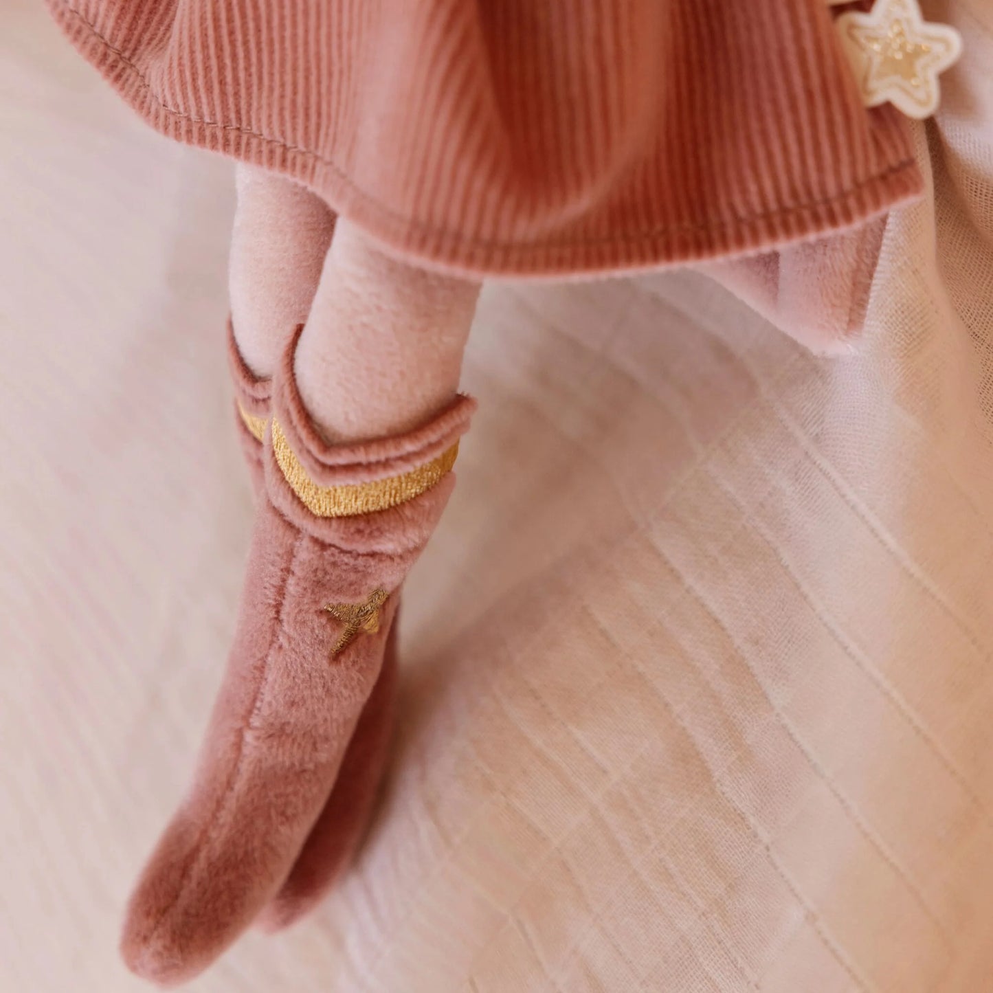 Little Dutch Schmusepuppe Superheld Rosa - 35 cm