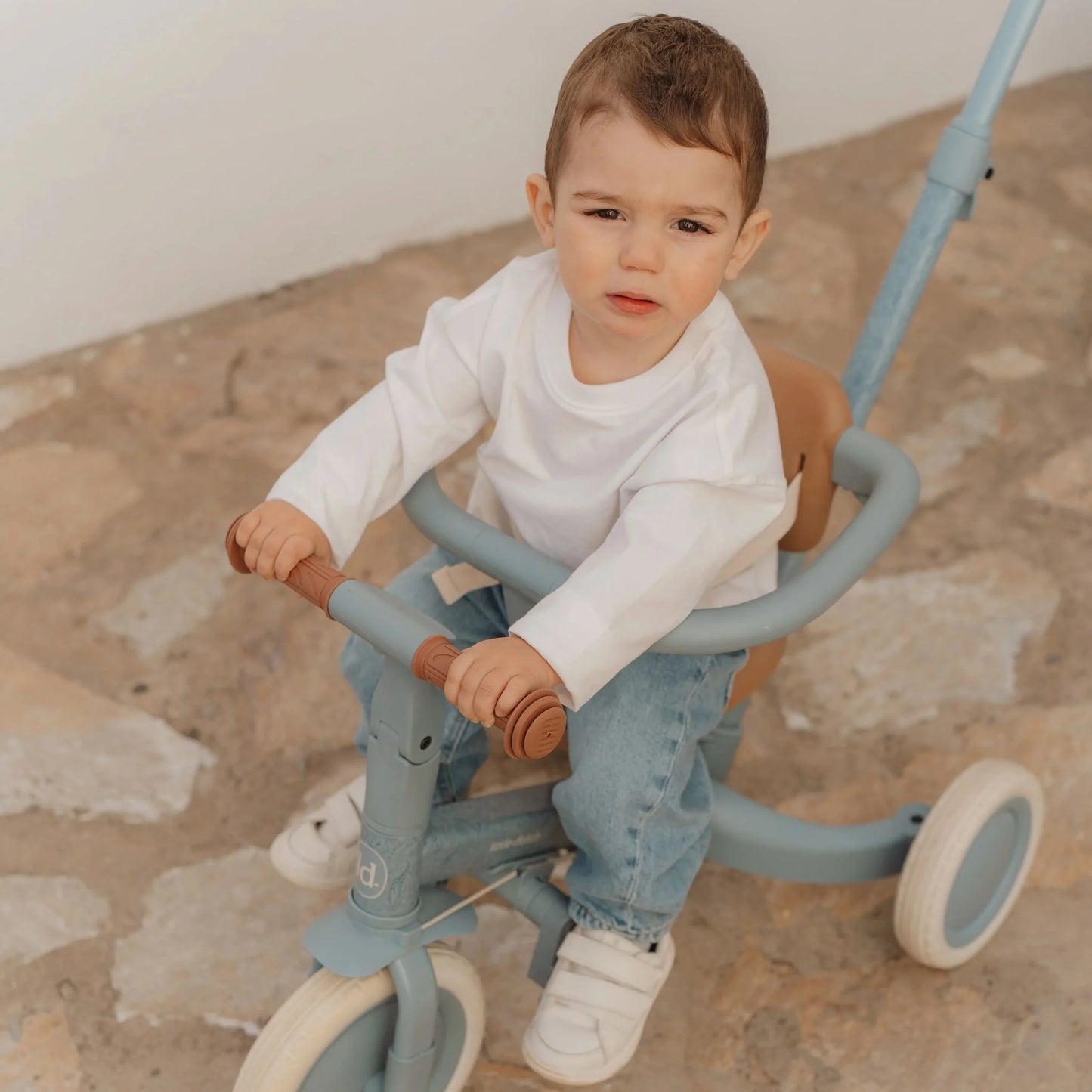 Little Dutch 4 in 1 Dreirad Blau