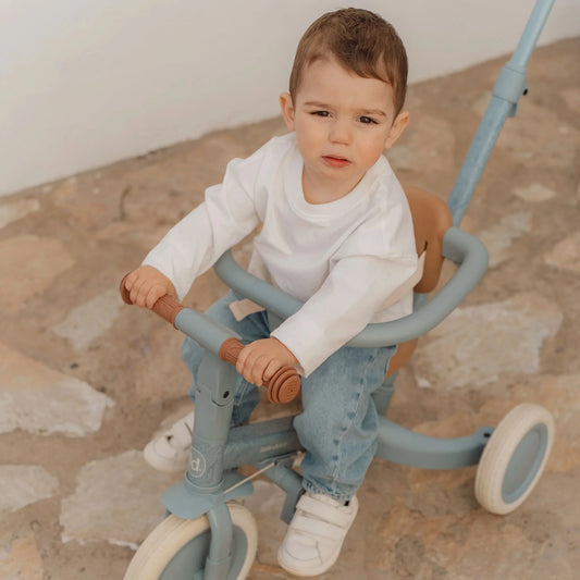 Little Dutch 4 in 1 Dreirad Blau