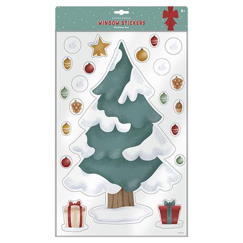 Little Dutch Fensteraufkleber Weihnachtsbaum New Kollektion