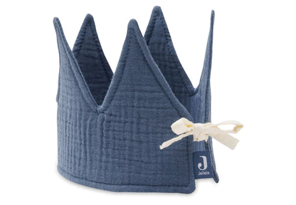Geburtstagskrone 12x35cm - Jeans Blue