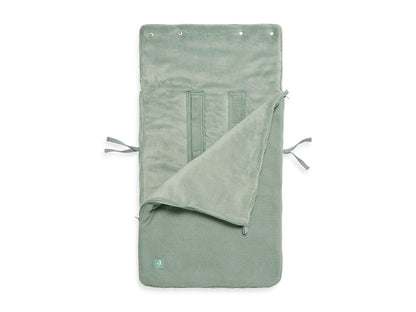 Fußsack für Autositz Kinderwagen - Basic Knit - Forest Green