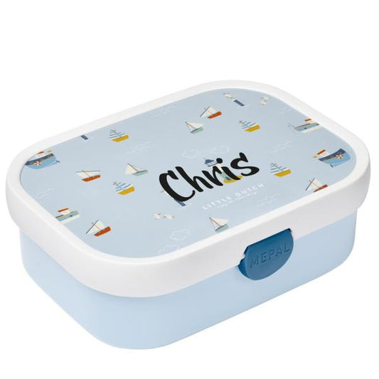 Brotdose Sailors Bay, personalisiert | Little Dutch x Mepal