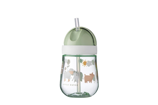 strohhalmbecher mio 300 ml - little farm