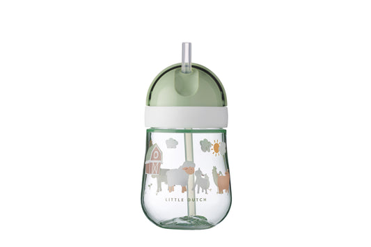 strohhalmbecher mio 300 ml - little farm