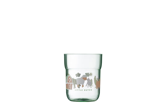 kinder-trinkglas mio 250 ml - little farm