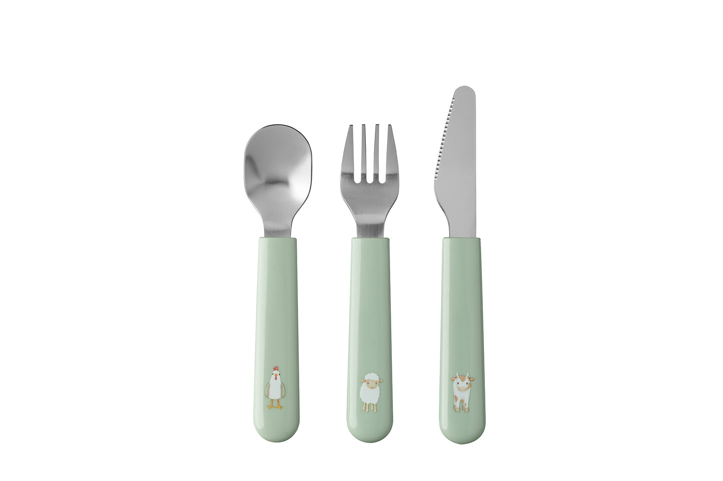 kinder-besteckset mio 3-teilig - little farm