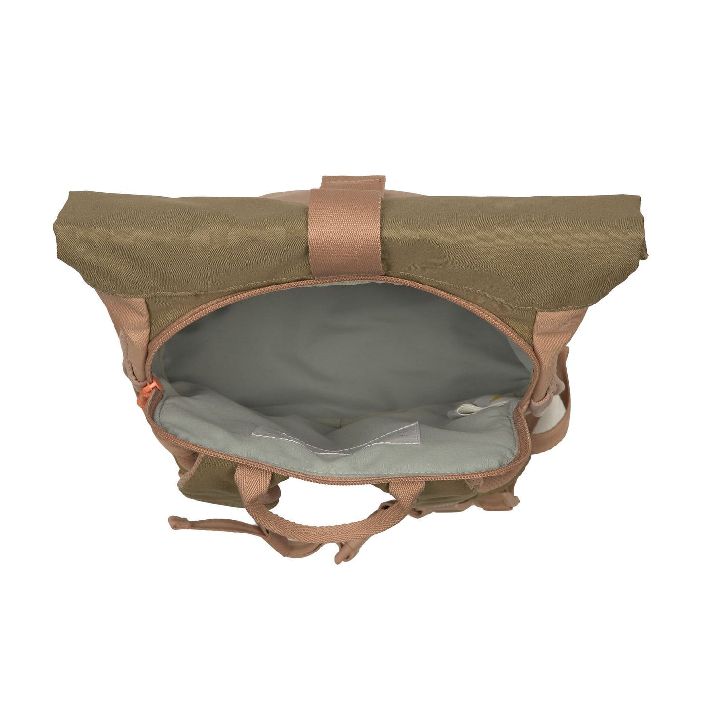 Lässig Kindergartenrucksack Rolltop - Nature Braun