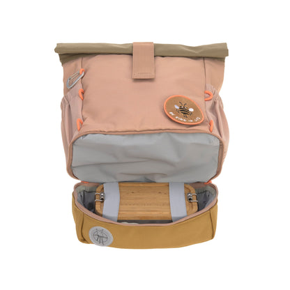 Lässig Kindergartenrucksack Rolltop - Nature Braun