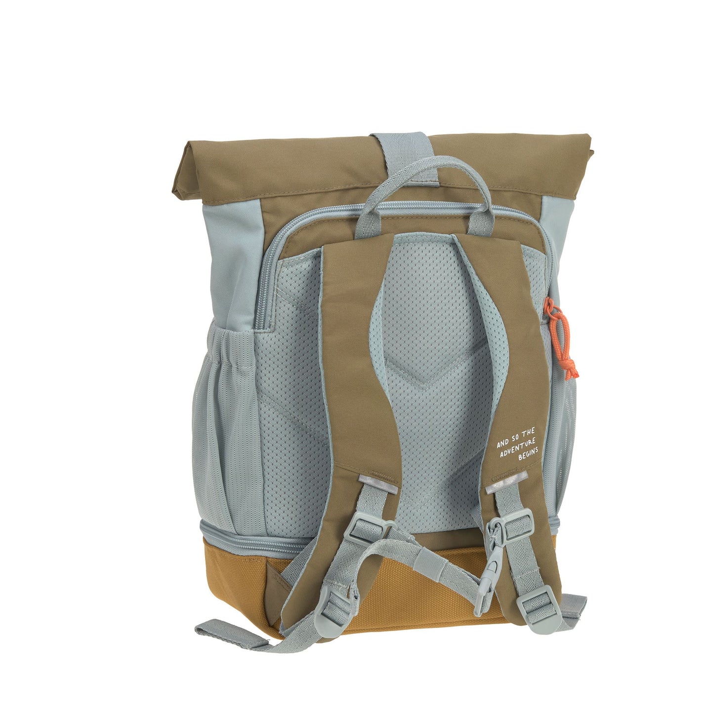 Kindergartenrucksack Rolltop Nature Hellblau Lässig