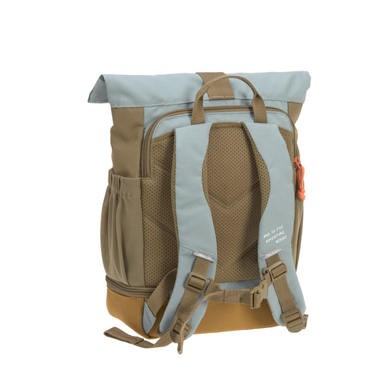Kindergartenrucksack Rolltop Nature Oliv Lässig