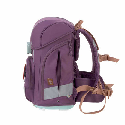 Lässig Schulranzen Set 7-teilig Boxy Unique Purple lila