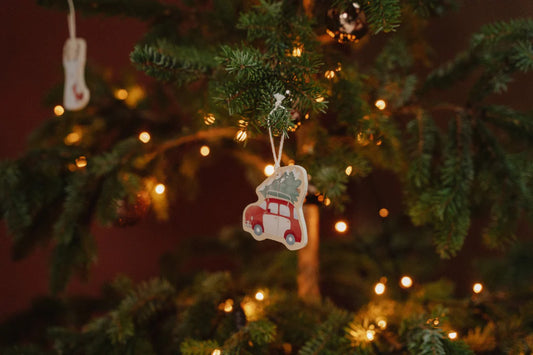 CHRISTMAS Weihnachtsschmuck aus Holz